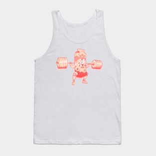 Strawberry Milkshake Milk Nutrition Tank Top